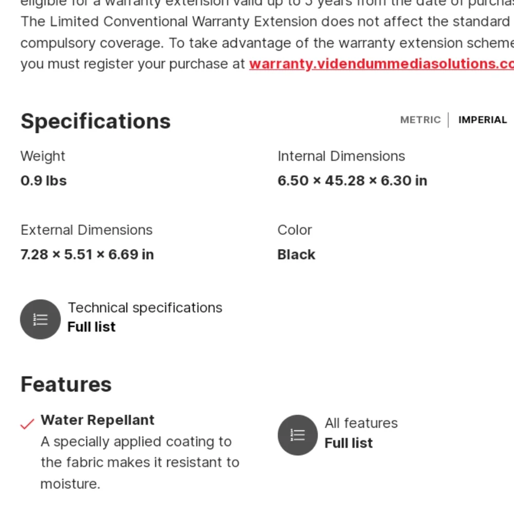 Manfrotto Stile+ Protective Camera Bag - Picture 9 of 9